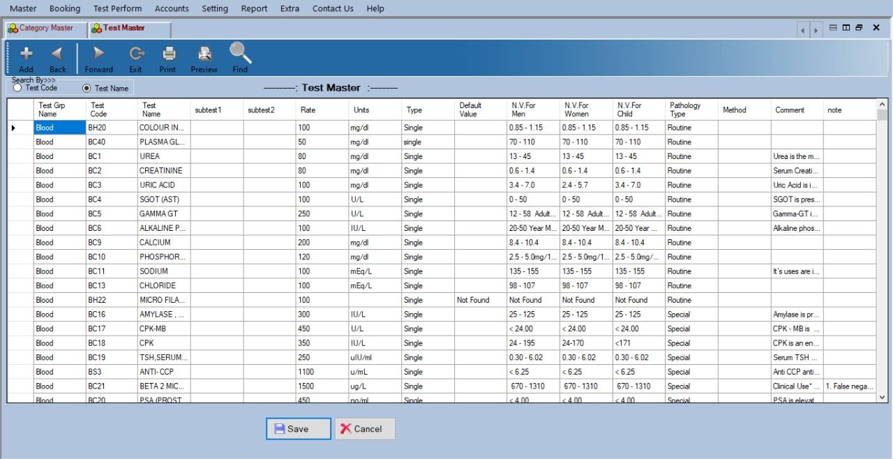 Pathology Management Software